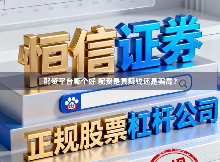 配资平台哪个好 配资是真赚钱还是骗局？